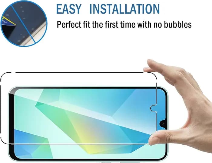 Pour Samsung Galaxy A16 6,7 pouces verre trempé haute définition anti-chute protecteur d'écran