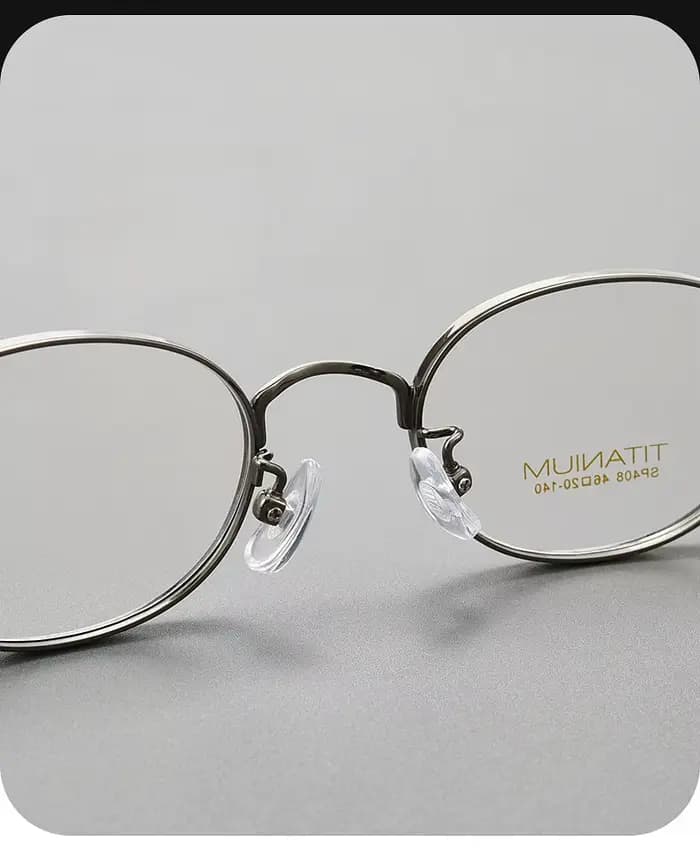 Monture de lunettes en titane ultra légère pour hommes et femmes