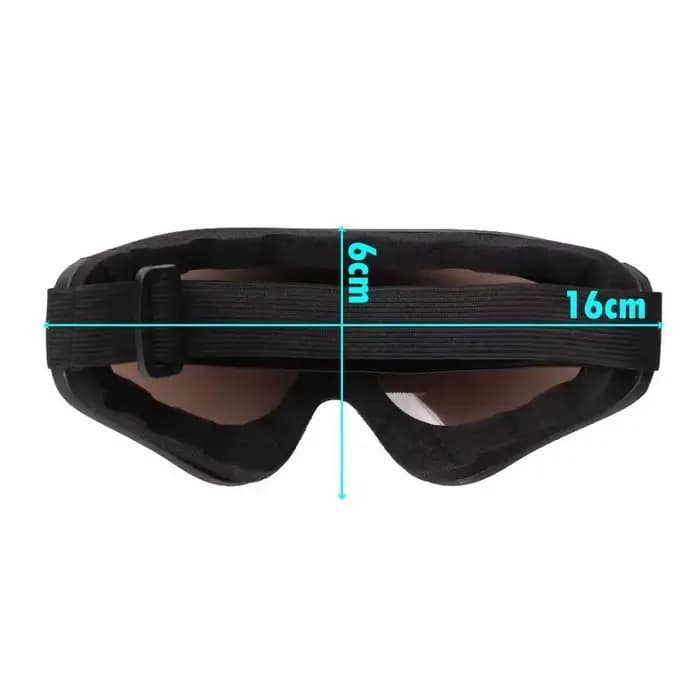 DIZETION 1Pc hiver coupe-vent lunettes de Ski