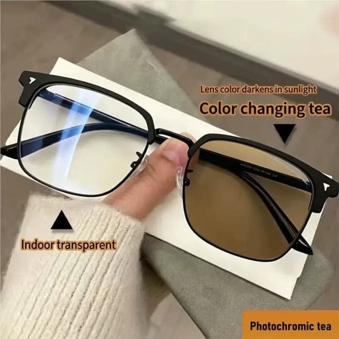 Lunettes photochromiques anti-lumière bleue pour hommes et femmes