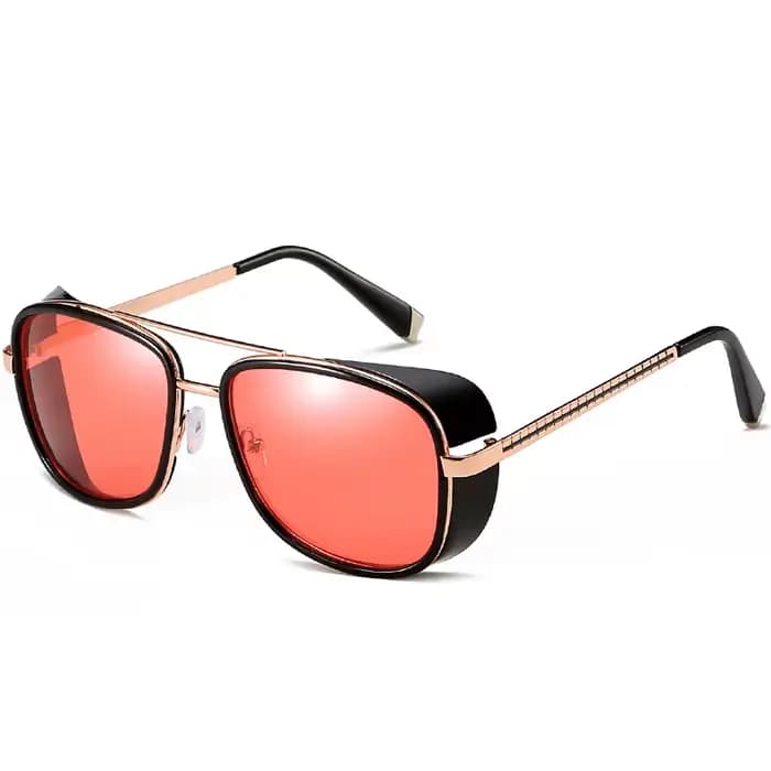 Lunettes de soleil Tony Stark à monture métallique