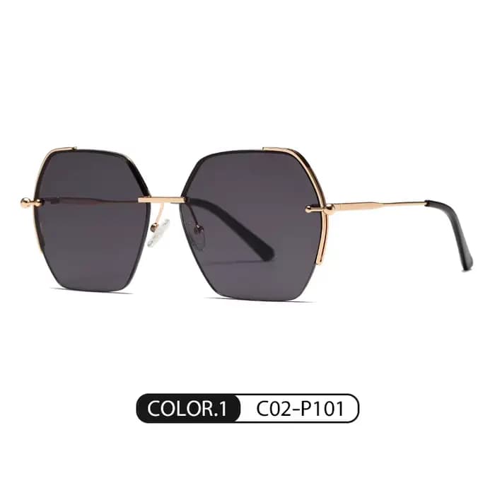 2025 Mode Femmes Marque De Luxe Designer Lunettes De Soleil Lentille En Nylon Vintage