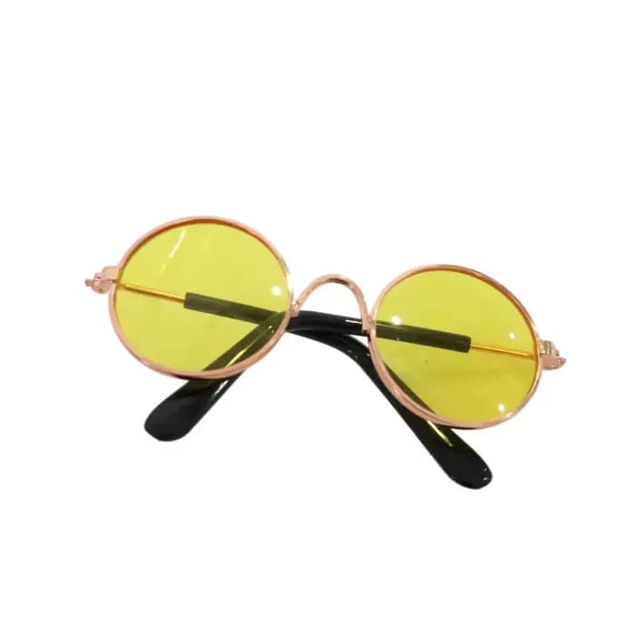 Lunettes miniatures 10CM, jouets, montures rondes interchangeables, lunettes miniatures multicolores pour poupées