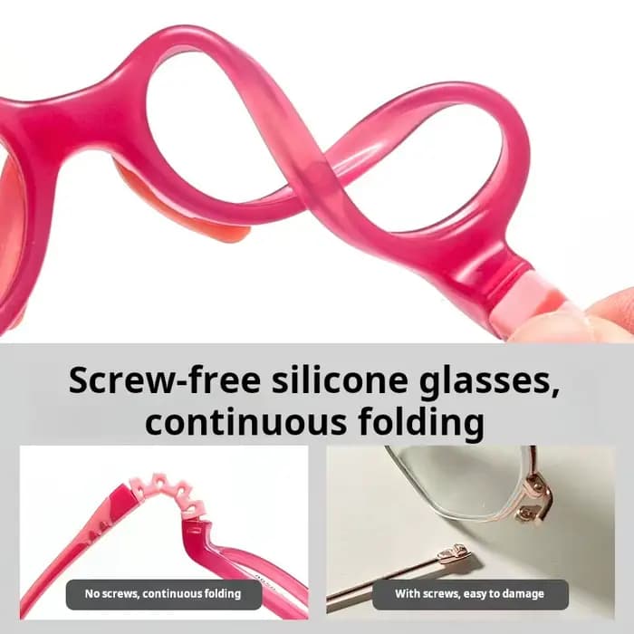YIMARUILI 3 ~ 6 ans lunettes pour enfants ultra-léger Flexible petite taille optique Prescription garçons et filles