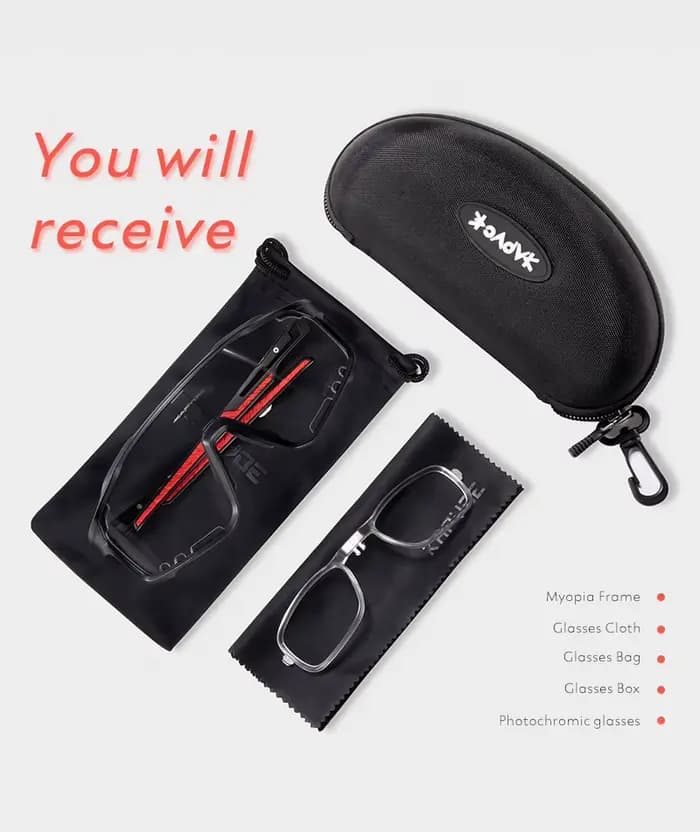 Lunettes photochromiques pour hommes et femmes