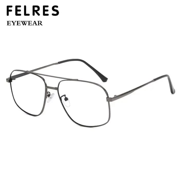 Lunettes de lecture en métal élargi de 158mm