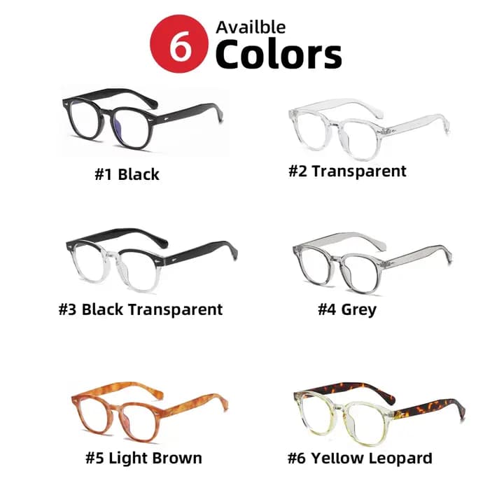 Lunettes classiques carrées anti-lumière bleue 2026 pour hommes