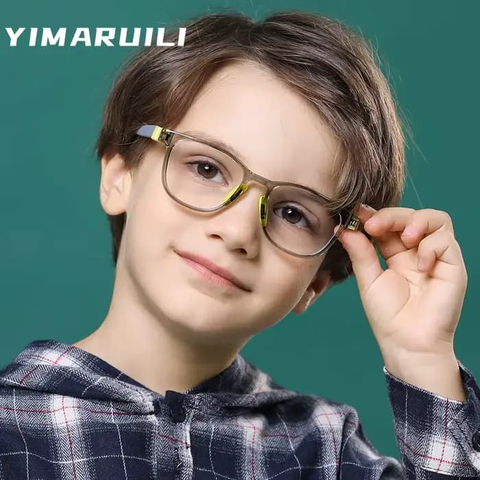 Lunettes de sécurité ultra-légères en silicone pour garçon et fille
