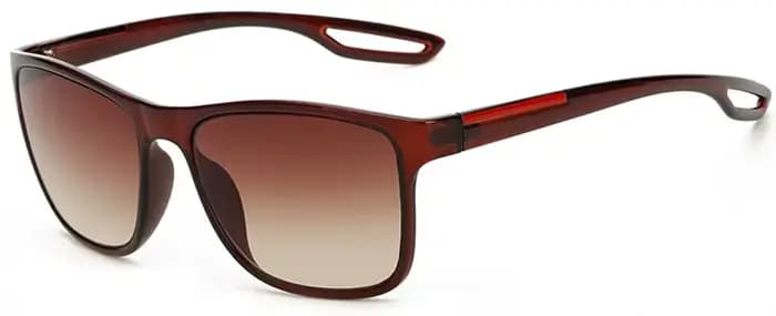 Lunettes de soleil miroir de conduite pour hommes