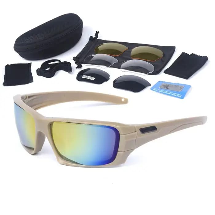 Lunettes tactiques polarisées de Sport