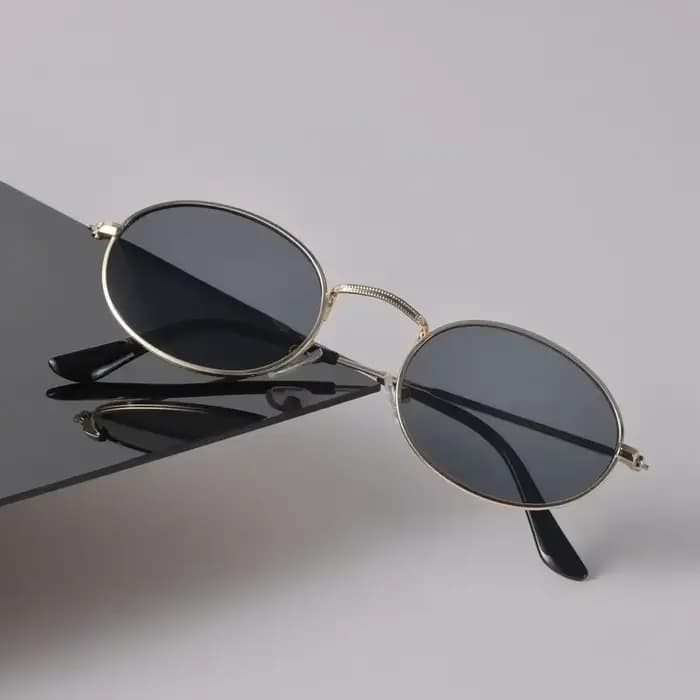 Lunettes de soleil ovales de styliste pour femmes et hommes