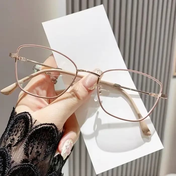Lunettes de myopie carrées classiques pour femmes