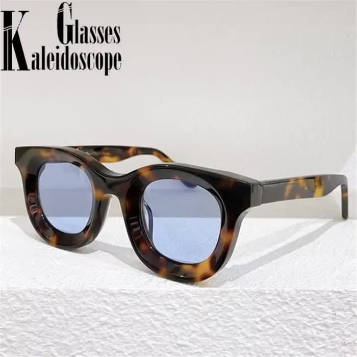 Lunettes de soleil rondes concaves pour femmes marque de mode concepteur petites