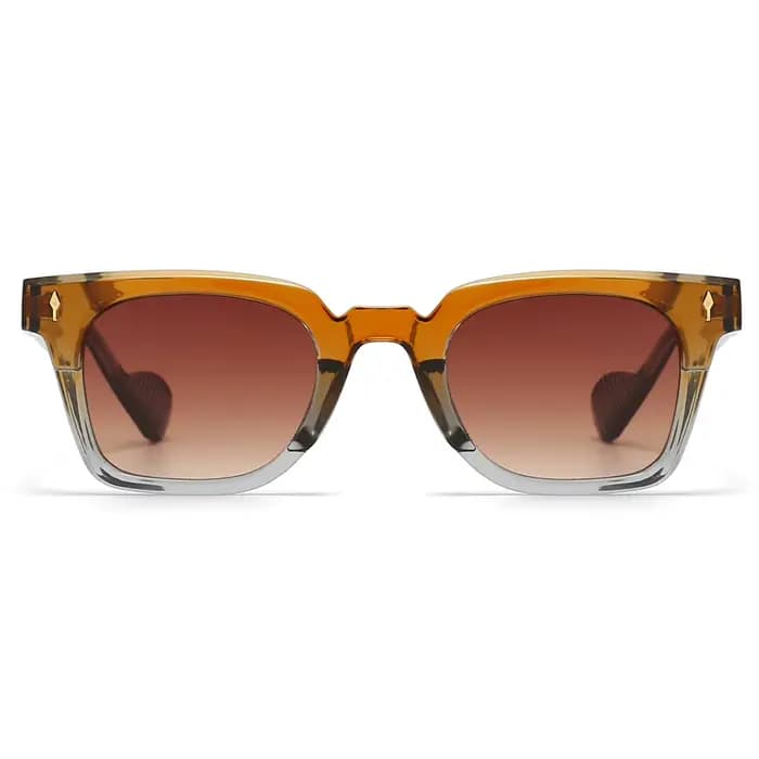Kachawoo-Lunettes de soleil rétro pour homme et femme