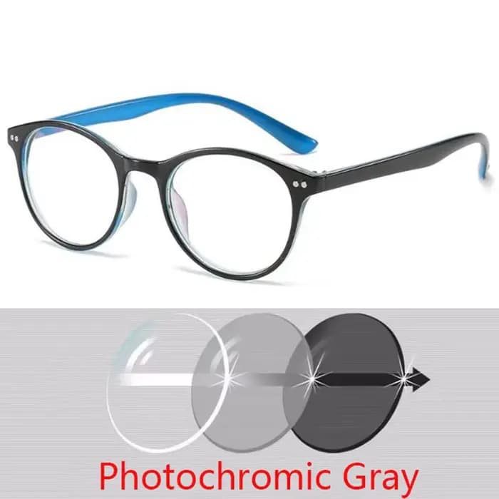 -1 -1.5 -2 -2.5 -3 -3.5 -4 -4.5 -5 -5.5 -6 lunettes de Prescription pour myopie photochromique lunettes pour femme lunettes rondes pour hommes