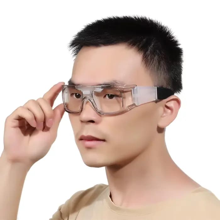 Résistance aux chocs professionnelle protection des yeux lunettes de sport de plein air