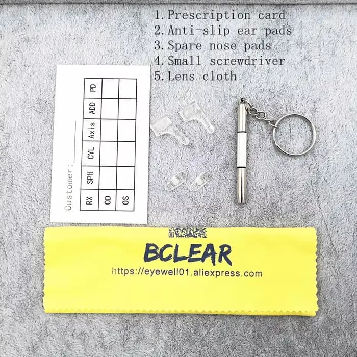 BCLEAR – monture de lunettes optique pour hommes