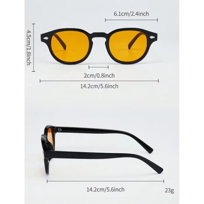 Lunettes unisexes à la mode