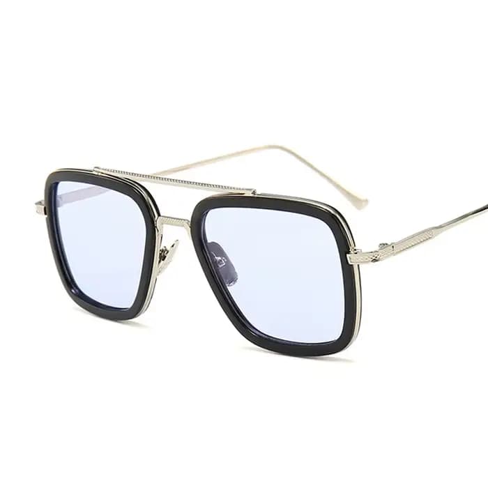 Lunettes de soleil carrées de luxe hommes femmes marque concepteur rétro alliage cadre grandes