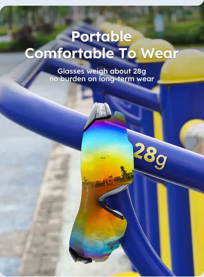 Obaolay-Lunettes de soleil de cyclisme pour hommes et femmes, sport de plein air, VTT, course à pied