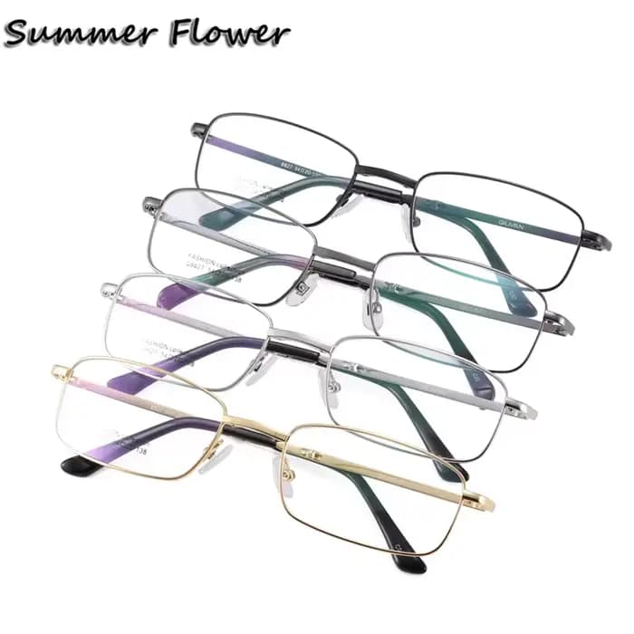 Monture de lunettes optiques pliables personnalisables