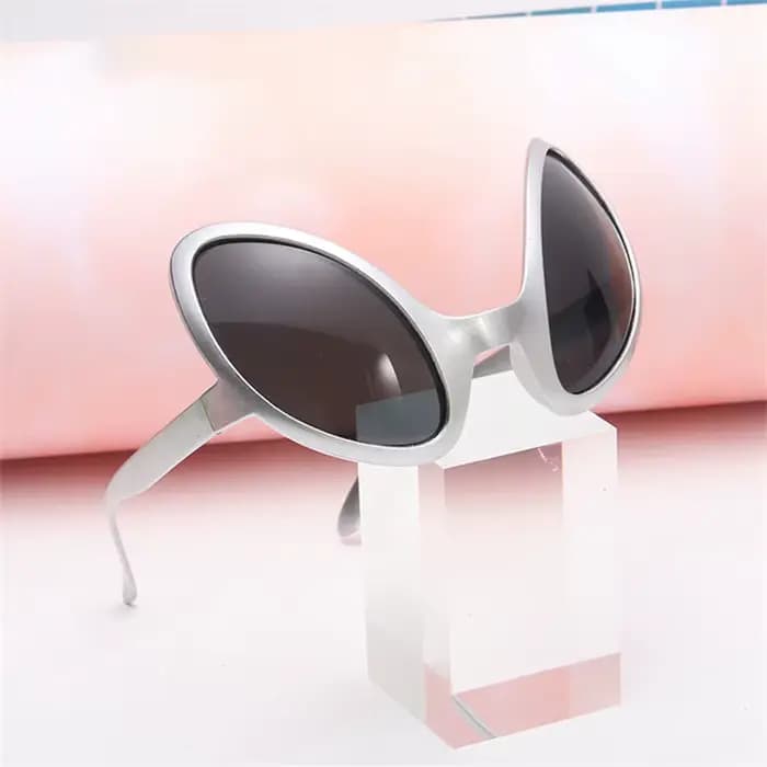 Lunettes de soleil amusantes Alien pour hommes et femmes