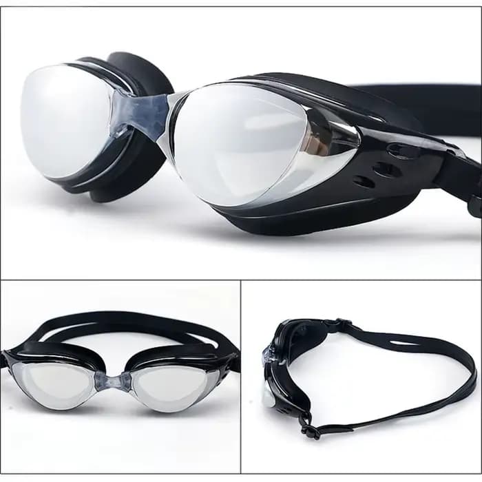 Lunettes de natation myopie adulte professionnel Anti-buée galvanoplastie Natacion hommes femmes