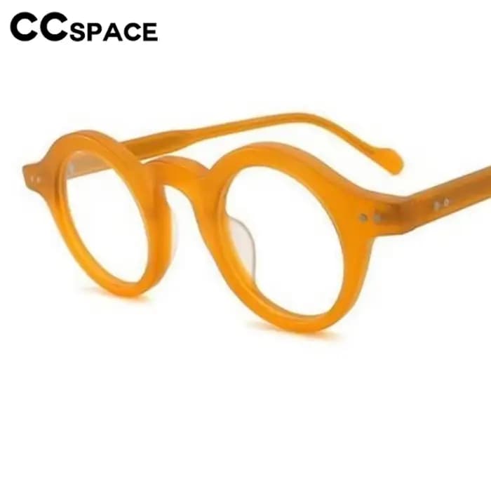 Lunettes optiques rondes en acétate pour hommes et femmes