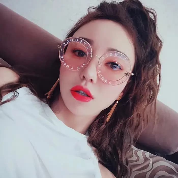 Petites lunettes de soleil rondes pour femmes