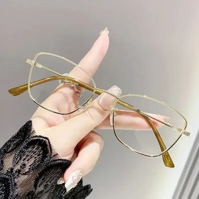 Lunettes de myopie carrées classiques pour femmes