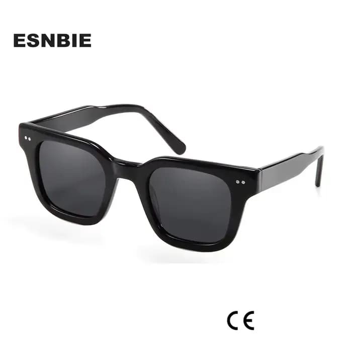 Chim 004 – lunettes de soleil de styliste en acétate noir pour hommes et femmes