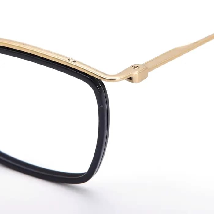 Acétate titane lunettes cadre hommes rétro carré Prescription lunettes femmes 2024 nouvelle myopie optique à la main grand visage lunettes