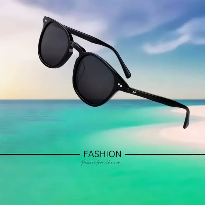Marque Design hommes carré lunettes de soleil polarisées mode conduite en plein air