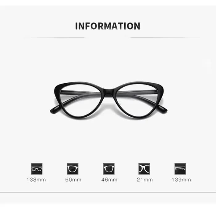 Lunettes œil de chat rétro pour femmes