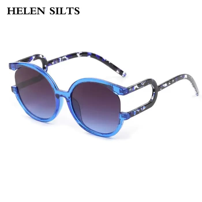 Lunettes de soleil rondes rétro UV400