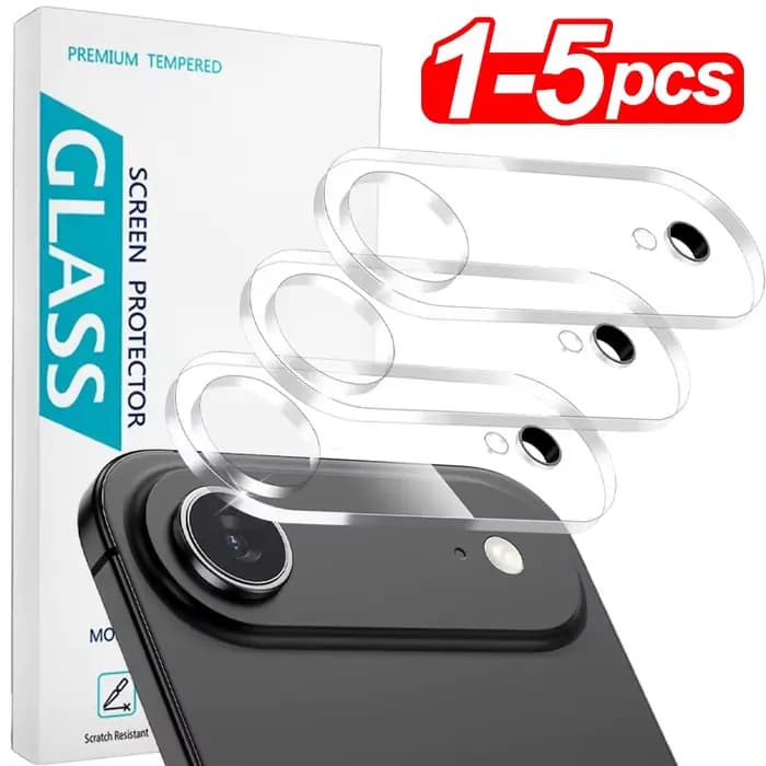 1-5 pièces verre trempé Ultra clair pour iPhone 17 17Air 17ProMax 17Pro Film d'objectif arrière caméra HD couvercle de protection en verre trempé