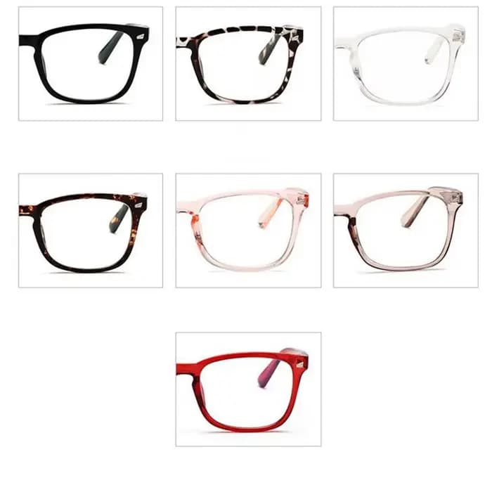 Rice-Lunettes d'ordinateur carrées anti-lumière bleue pour hommes et femmes