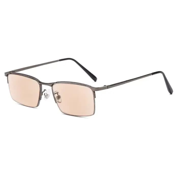Shatar – lunettes de lecture pour hommes et femmes, verres en verre cristal, haute qualité, demi-monture, pour le bureau