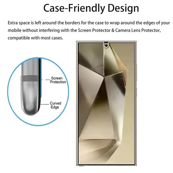 Film en verre trempé 3P pour Samsung Galaxy S26 S25 S24 Ultra A17 A27 A37 A57 A56 A36 A26 A55 A54 A53 A15 A16 A35 S21 S22 S23 Plus