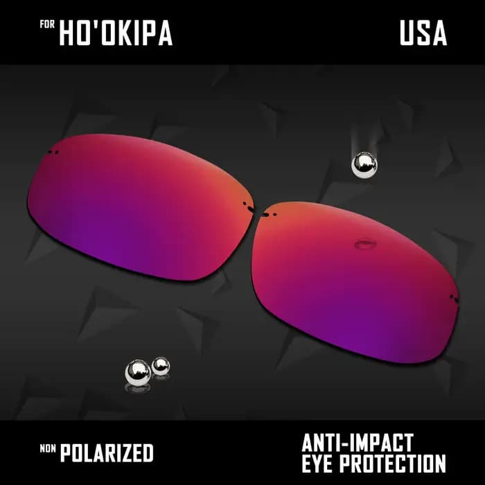 Visoriser les lentilles de Protection UV de remplacement polarisées pour lunettes de soleil Maui Jim Ho'okipa MJ407-multiple choix
