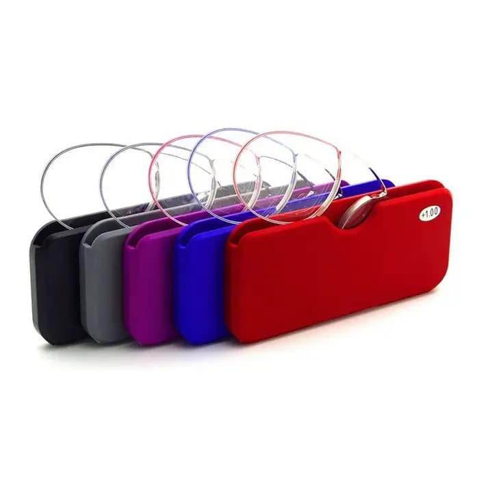 Lunettes de lecture à clipser sans monture pour hommes et femmes