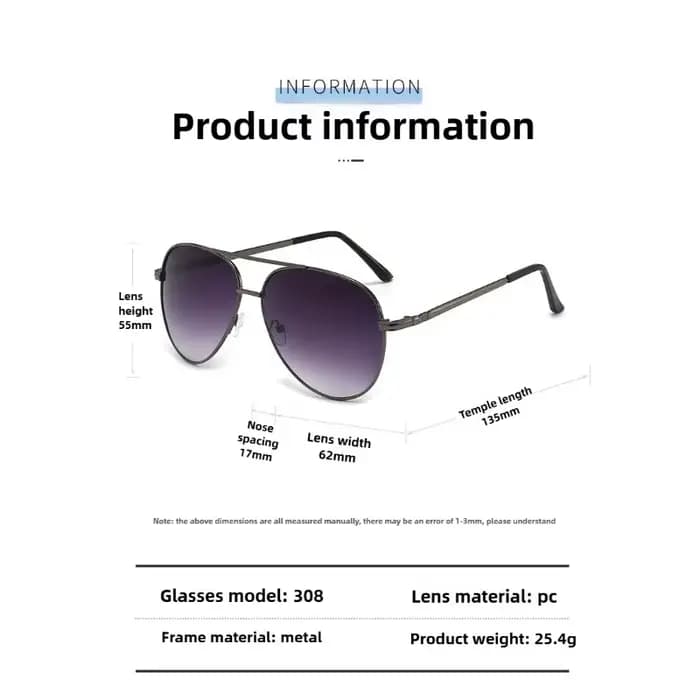 Lunettes de sport à monture métallique pour hommes et femmes