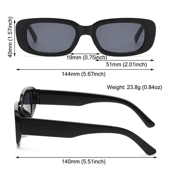 Lunettes de soleil vintage des années 90