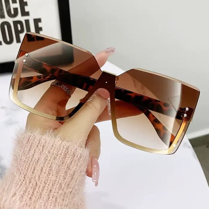 Lunettes De soleil sans bords pour femmes