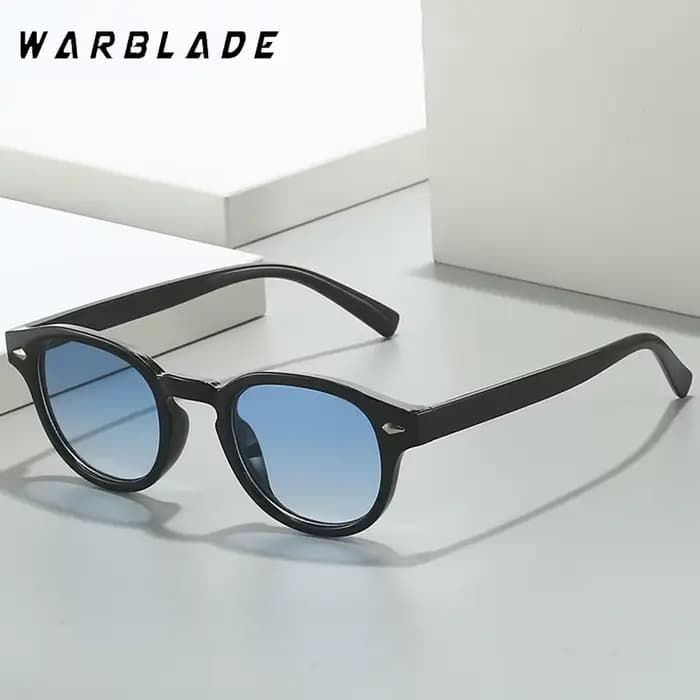 Lunettes de soleil rondes Vintage simples pour femmes et hommes