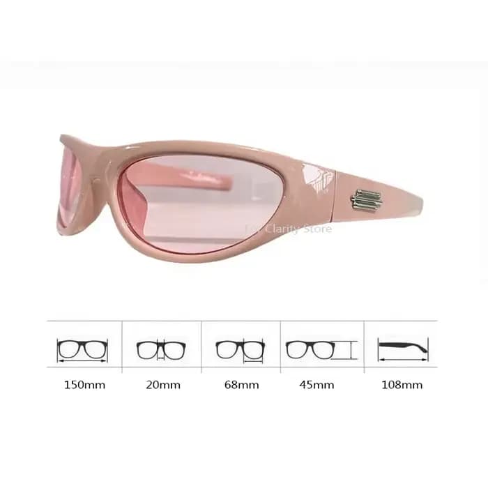 Lunettes de soleil de cyclisme coréennes pour hommes et femmes