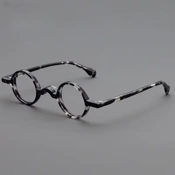 Lunettes optiques rondes en Fiber d'acétate