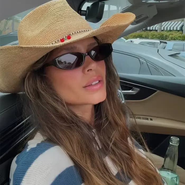 Lunettes de soleil œil de chat léopard tendance pour femme
