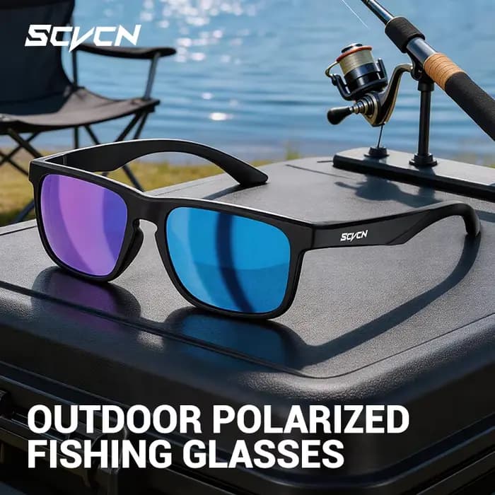 Lunettes de soleil polarisées SCVCN pour la pêche