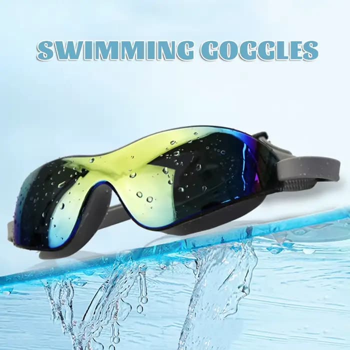 Lunettes de natation avec boucle réglable, anti-buée, verres transparents, pour femmes, hommes, unisexe, lunettes de natation pour piscine